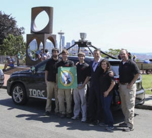 Torc self-driving team in Seattle, Washington.