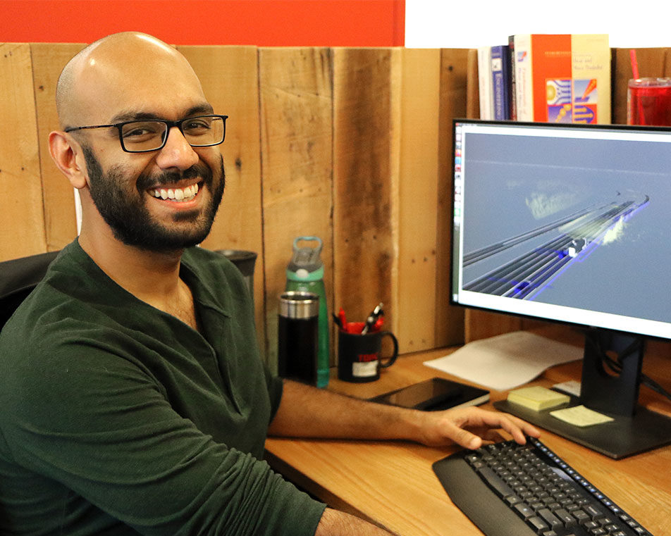 Haseeb Chaudhry, former Software Engineer Co-op and current Torc employee