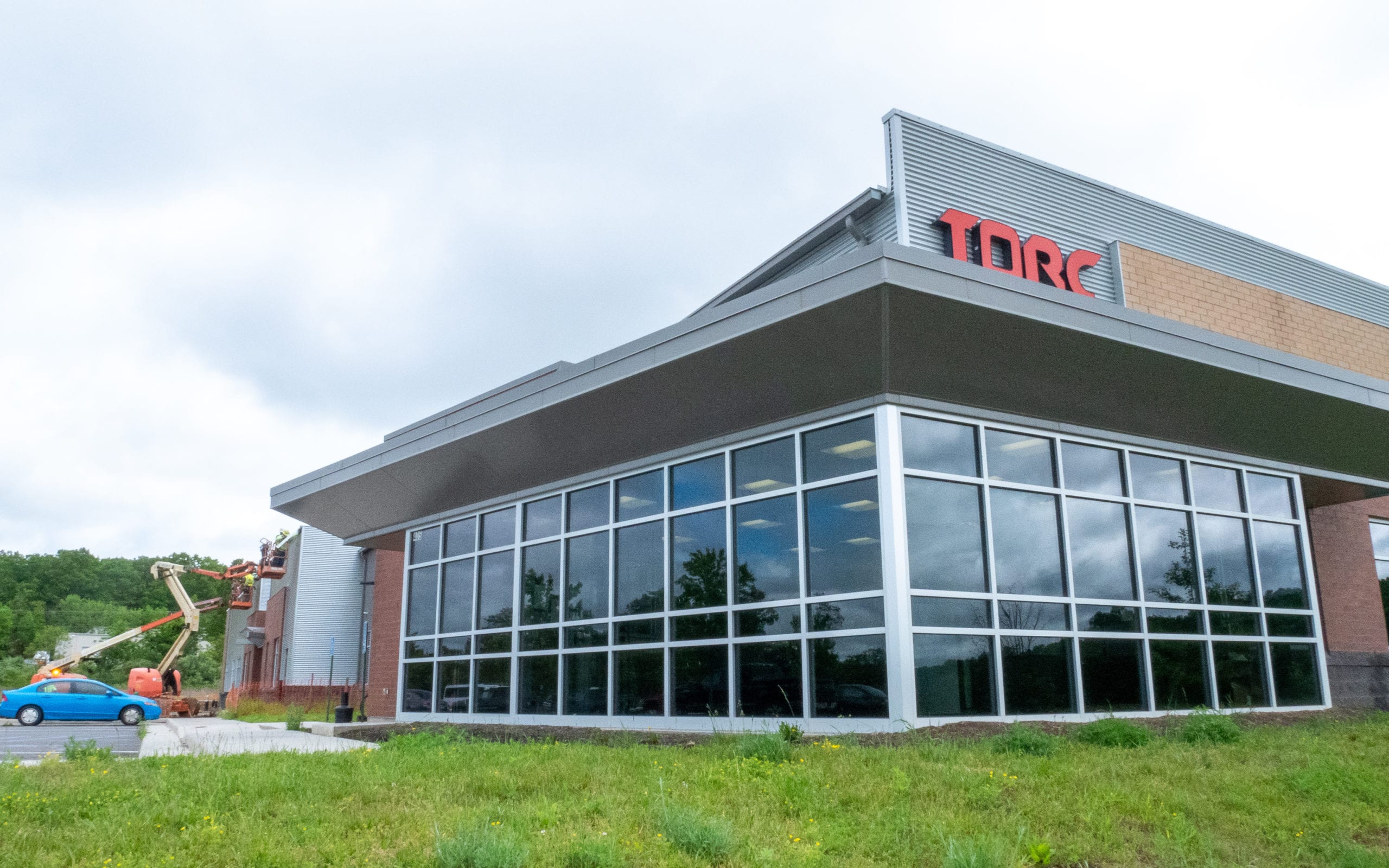 An image of Torc headquarters under construction in Blacksburg, Virginia.